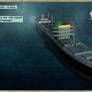 Cargo Ship MS Munchen Comic Panel