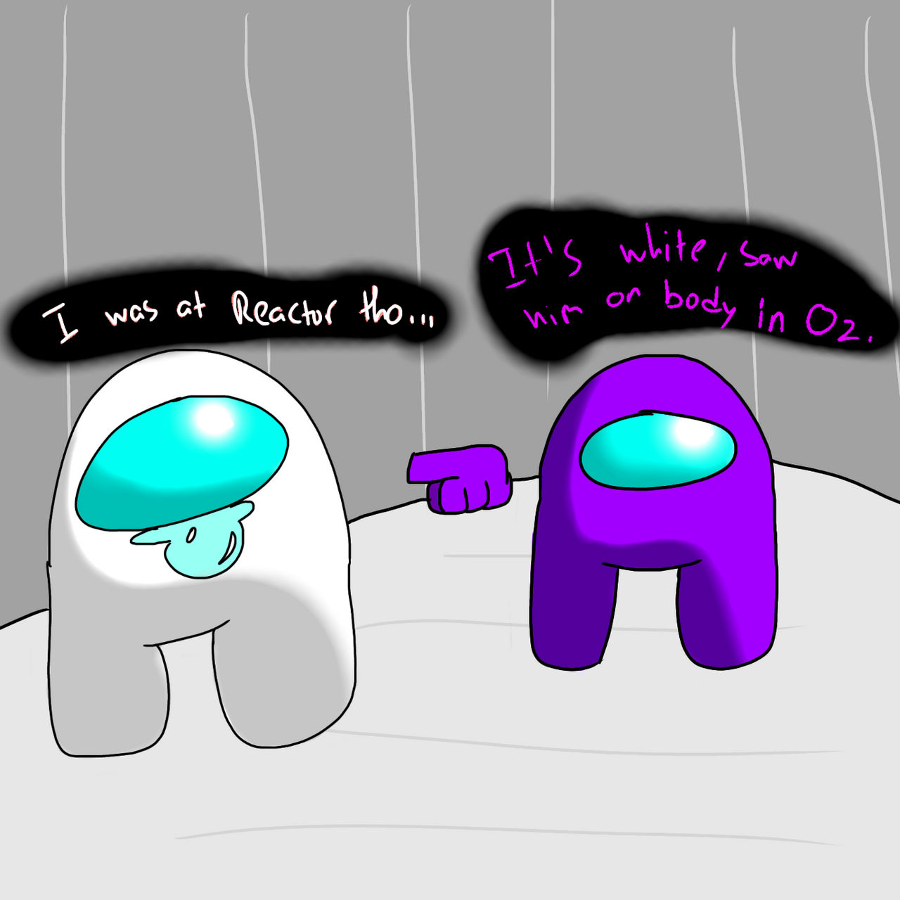Crewmate Yapping Crewmate sussing Crewmate by GreenDemon14 on DeviantArt