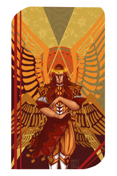 (Art Trade) Vorahes Tarot Card Design