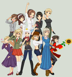 Hetalia Genderbend