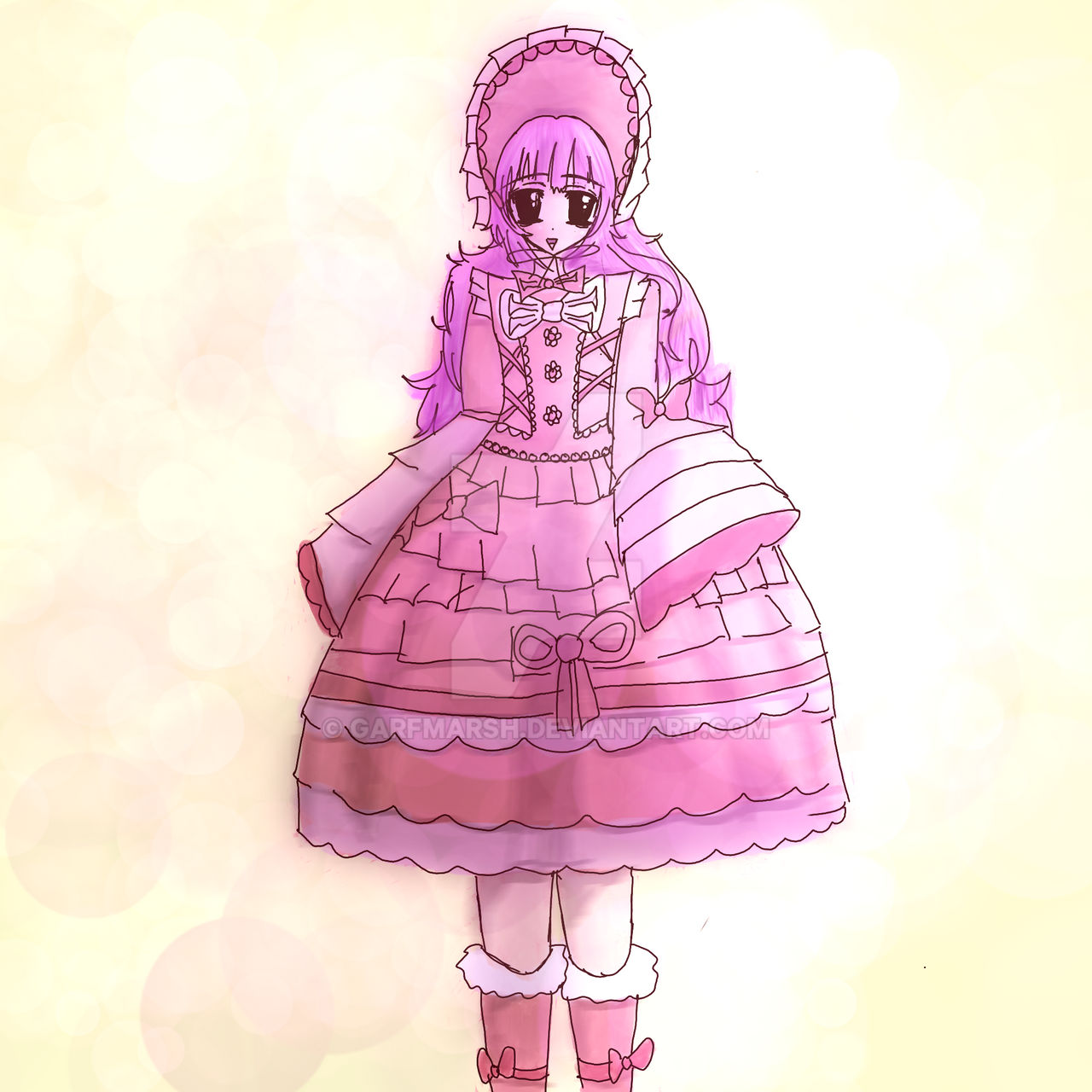 Pink Deviantart pink!! by garfmarsh on DeviantArt