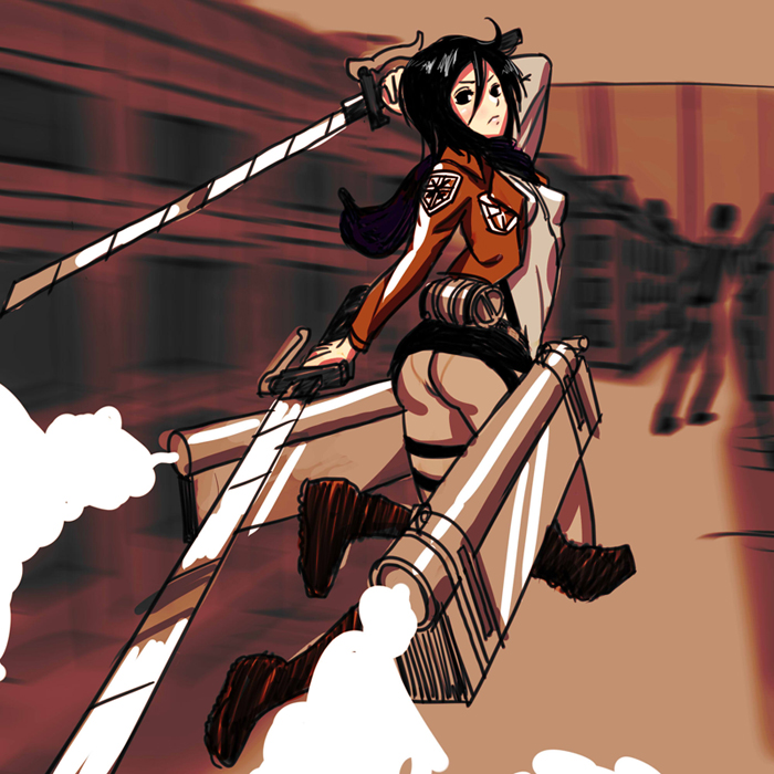 Shingeki no Kyojin -  Mikasa