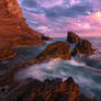 The Wild Coast in the sunset