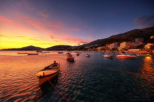 Sunset at Montenegro