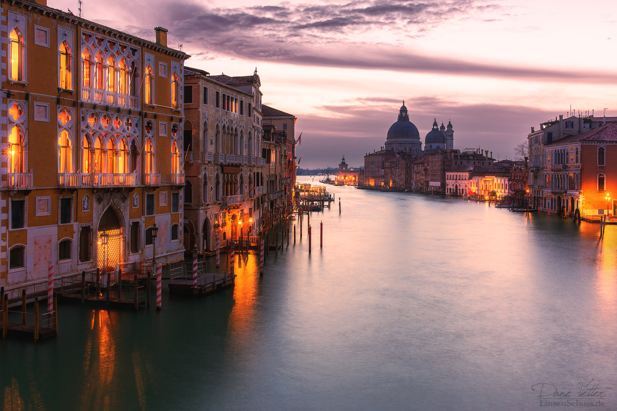 Twilight in venice