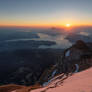 Sunrise on Mount Pilatus