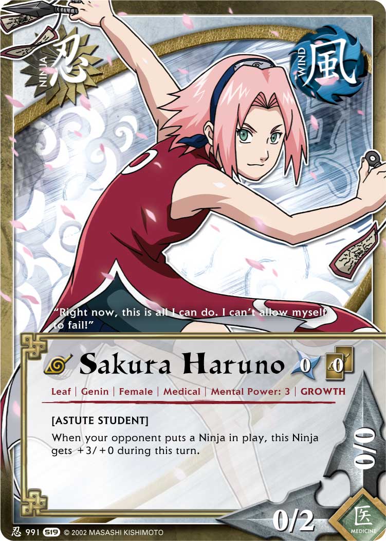Haruno Sakura TG Card 4 by puja39 on DeviantArt