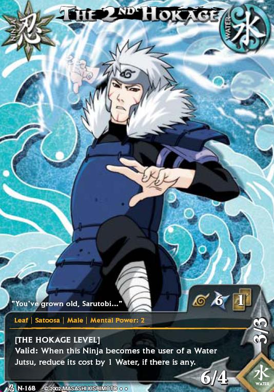 The 2ND Hokage Tobirama Senju TG Card 3 by puja39 on DeviantArt