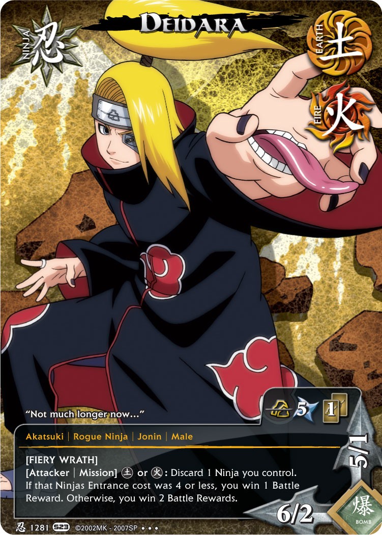 The 2ND Hokage Tobirama Senju TG Card 3 by puja39 on DeviantArt