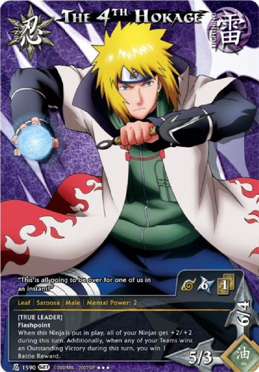 The 2ND Hokage Tobirama Senju TG Card 3 by puja39 on DeviantArt