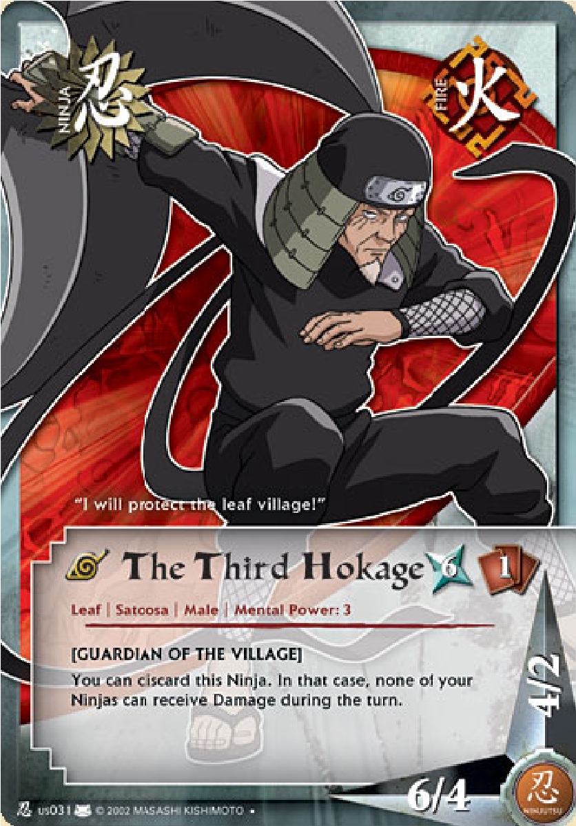 The 2ND Hokage Tobirama Senju TG Card 3 by puja39 on DeviantArt