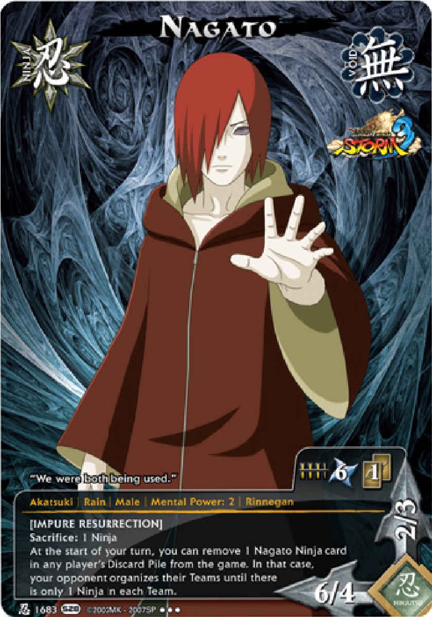 The 2ND Hokage Tobirama Senju TG Card 3 by puja39 on DeviantArt