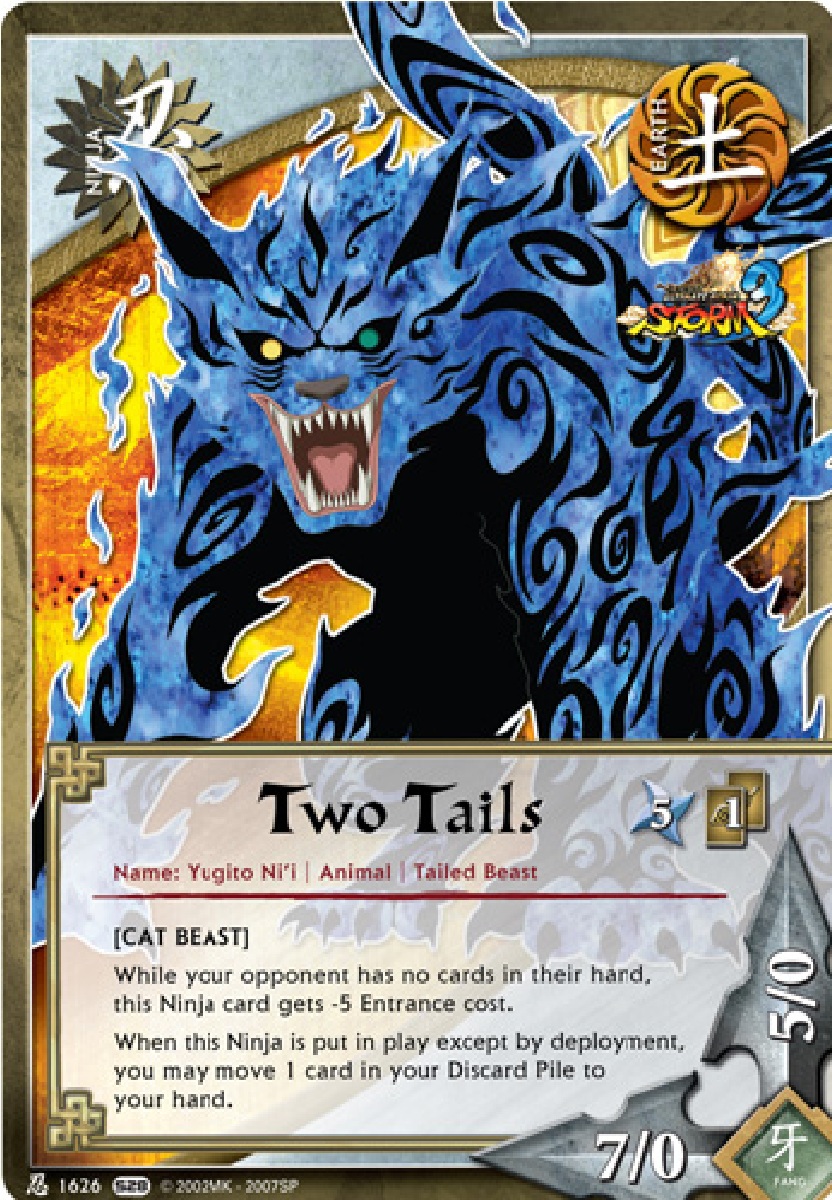 The Two-Tailed Beast Matatabi TG Card 2 by puja39 on DeviantArt