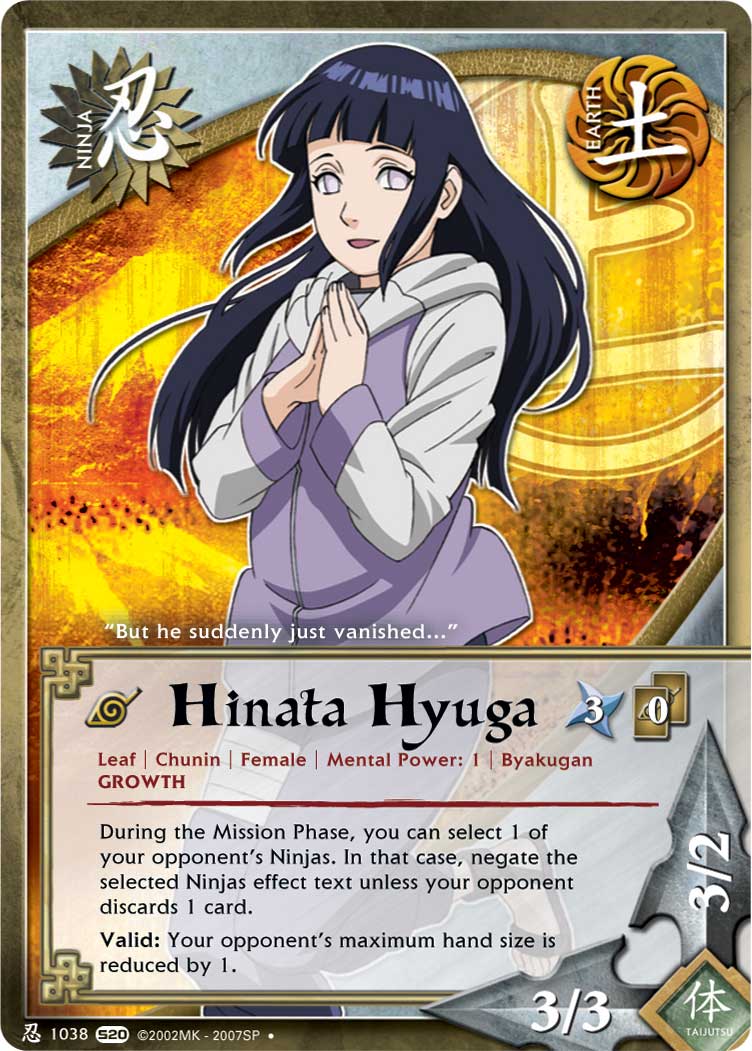 Hinata Hyuga TG Card 5