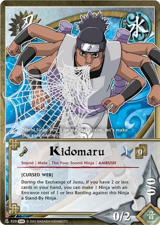 Kidomaru TG Card