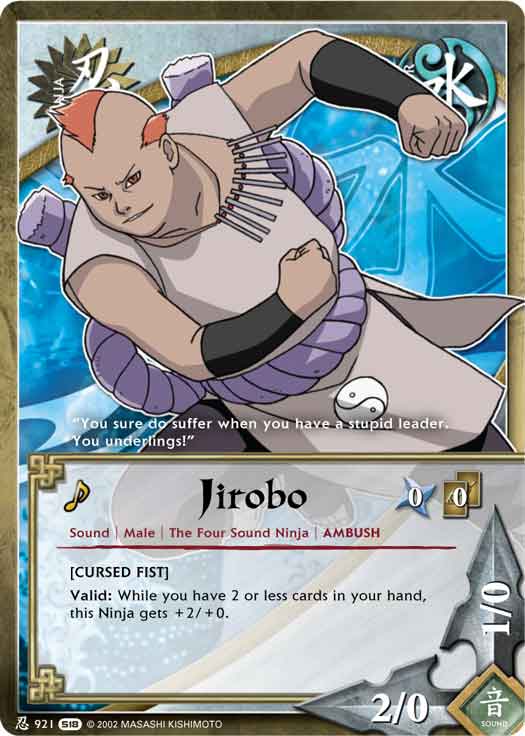 Jirobo TG Card 2