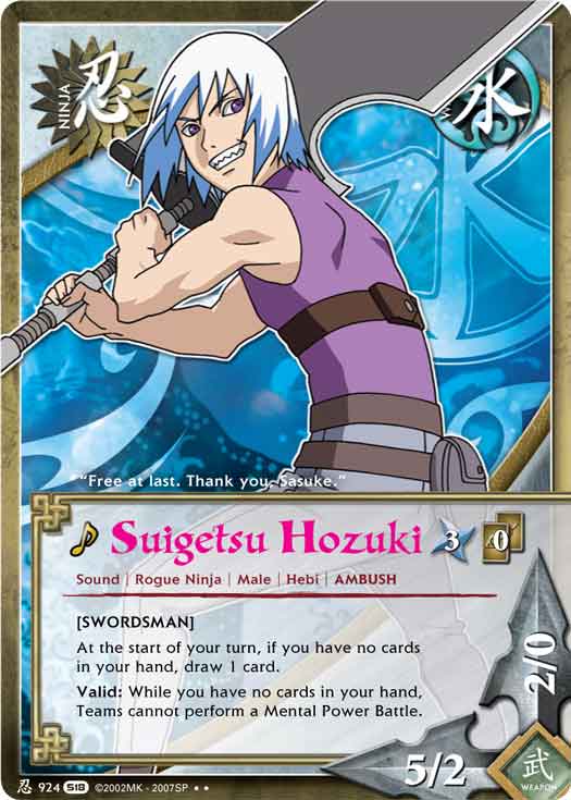 Suigetsu Hozuki TG Card 7