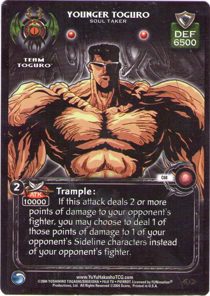 Taguro4d Toguro TCG by puja39 on DeviantArt