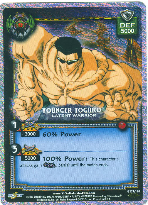 Taguro4d Toguro TCG 3 by puja39 on DeviantArt