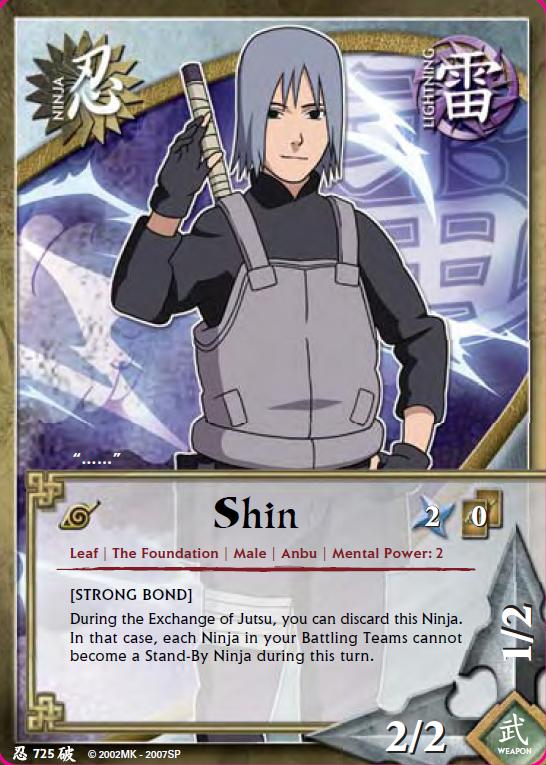 The 2ND Hokage Tobirama Senju TG Card 3 by puja39 on DeviantArt