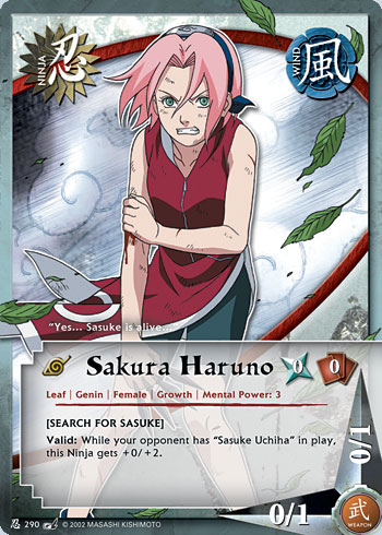 Sakura Haruno TG Card 16 by puja39 on DeviantArt