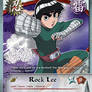 Rock Lee TG Card 12