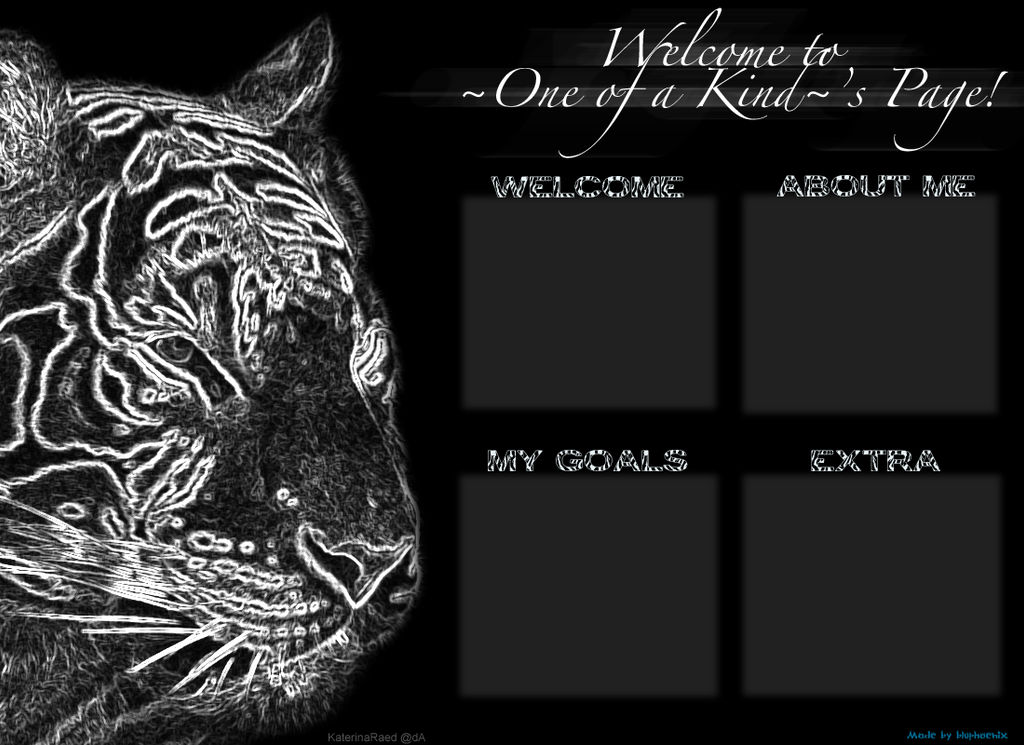 Layout for ~One Of A Kind~