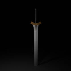 Final Fantasy Crisis Core Solider Sword model