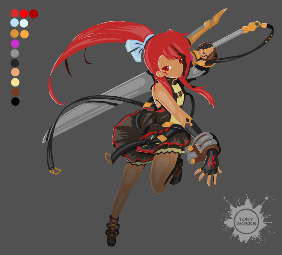 Elesis Pyro Knight 2 by tonyteejay on DeviantArt