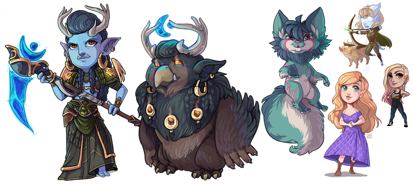 Chibi Commission Compilation by Lavabeast