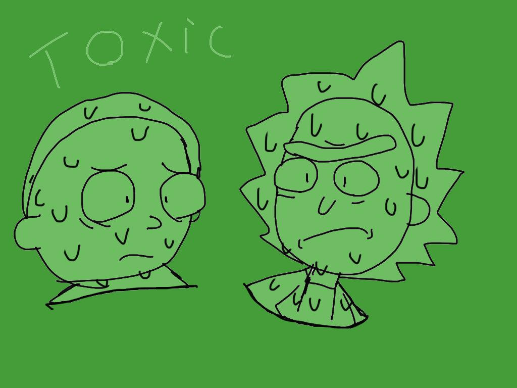 Toxic Ricky Toxic Rick And Morty by UnderagedPretzel on DeviantArt