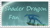 Shader Dragon Fan Stamp