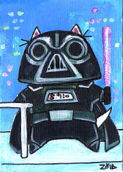 Darth Vader funny cat