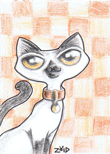 Funny Cat Siamese Aceo By Kingzoidlord On Deviantart Funny Cat Siamese Aceo By Kingzoidlord On Deviantart