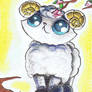 Funny cat Chinese Zodiac Year of the Ram