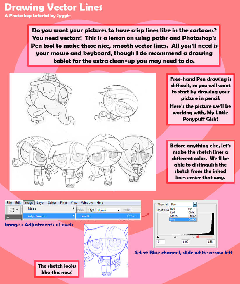 Vector Line Tutorial 1 by Syggie on DeviantArt