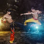 Tekken - Jin vs Law, who win?