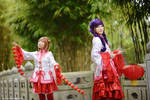 Sakura, Tomoyo and the Festival Season by vaxzone