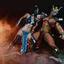 Mortal Kombat - Kitana vs Shao Kahn