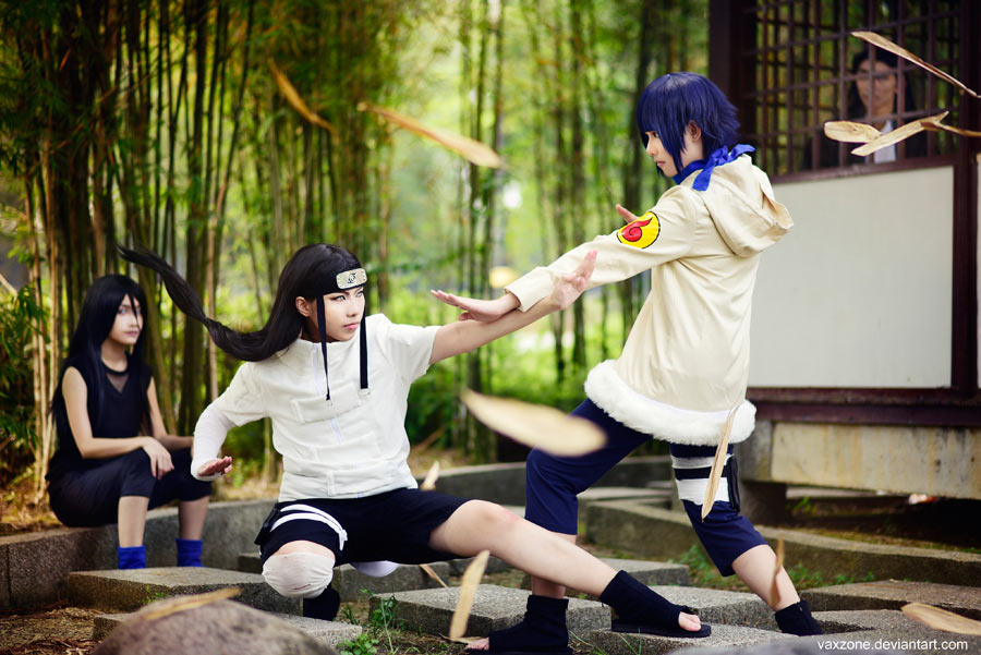 Naruto - Neji vs Hinata