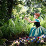 Frozen - Anna in the garden