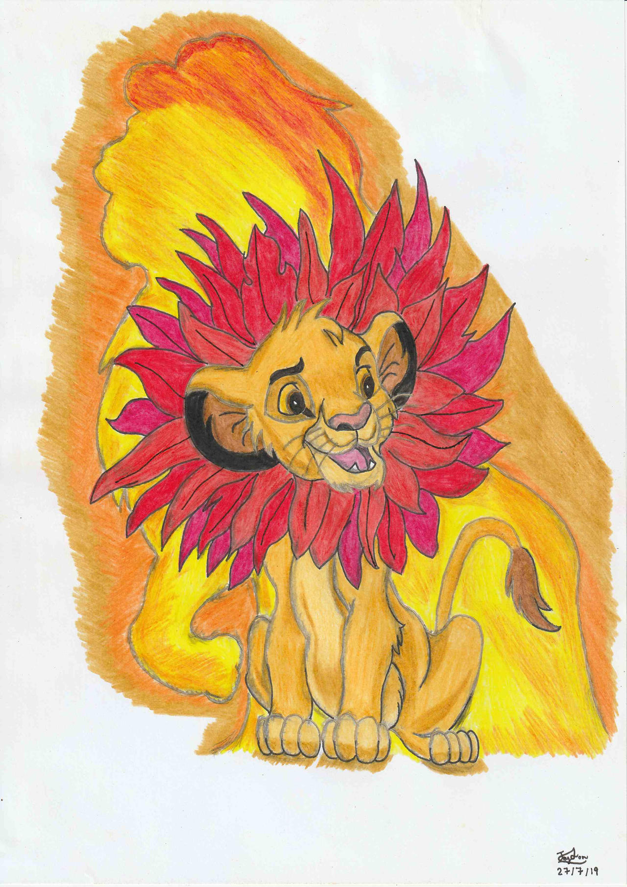 Simba (The Lion King) by WinddragonEternal on DeviantArt
