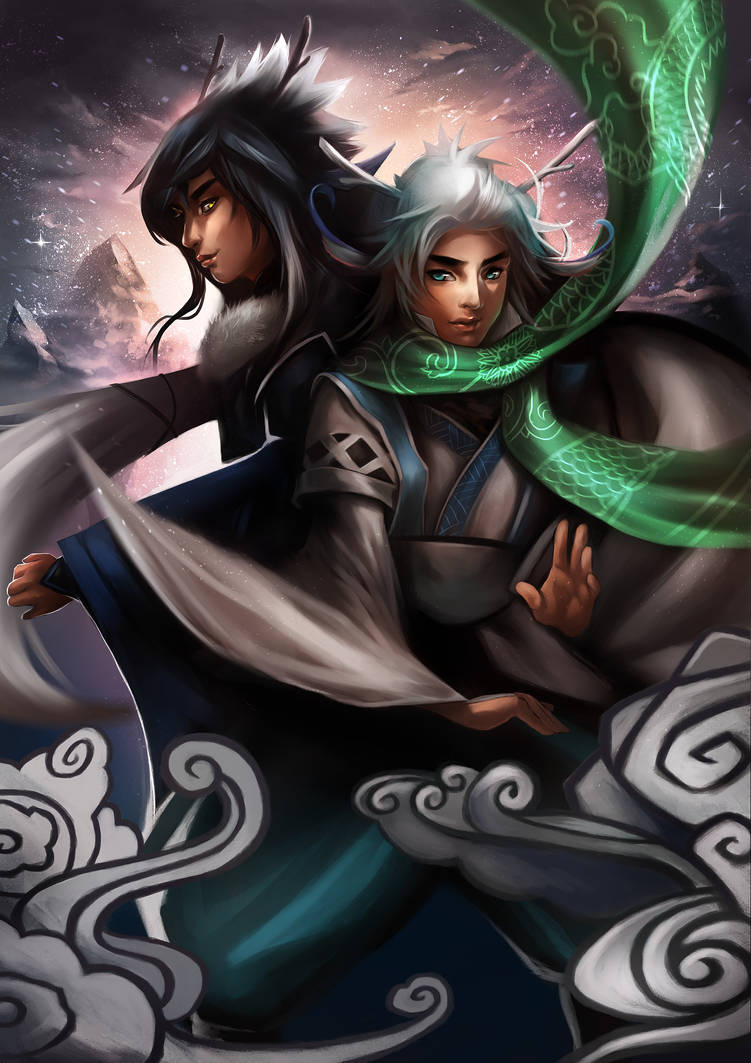 Xuan Long and Qi Rui (Contest entry) by BoFeng