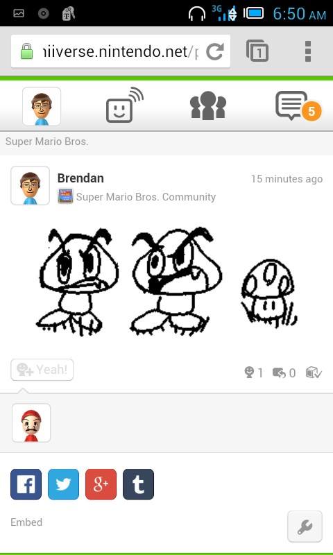 Miiverse - Anime Goomas