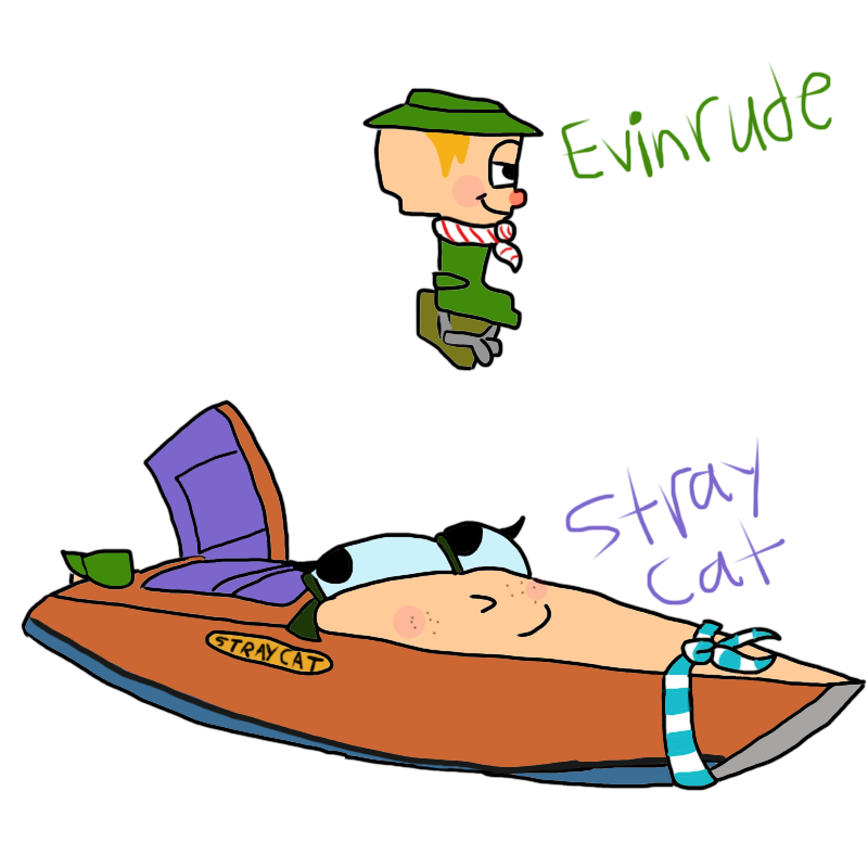 TUGS: Stray Cat and Evinrude