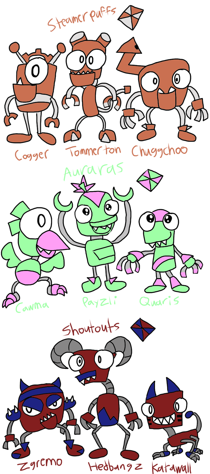 Mixels Mlg Mxls: My Own Mixels by ZootyCutie on DeviantArt