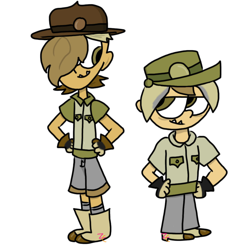 Humanized Rescue Rangers Mxls: Humanized Ranger Jinx and Gate Keeper by ZootyCutie on DeviantArt