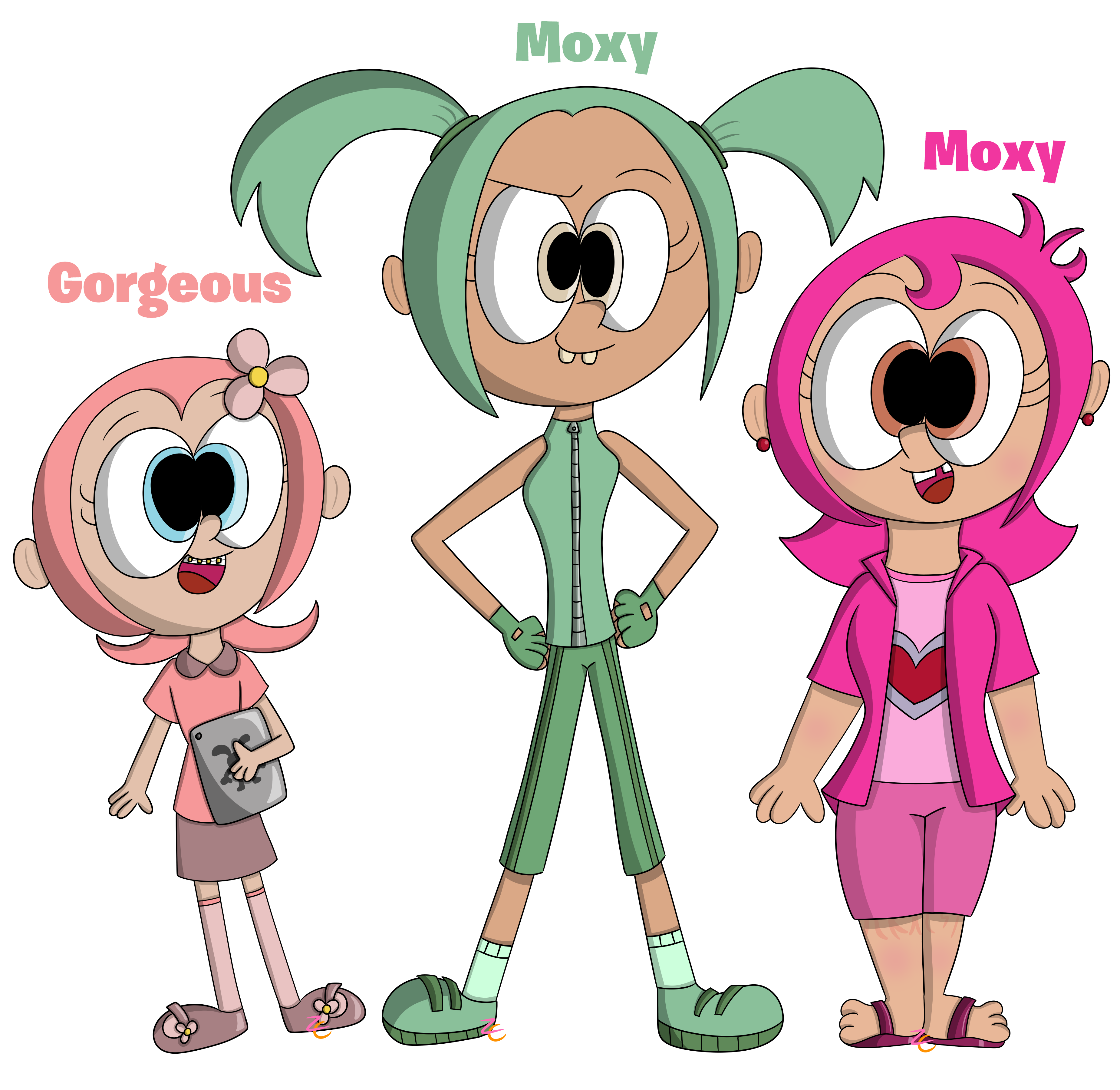 Moxy Python Character Ud: Gorgeous, Moxy, and Moxy by ZootyCutie on DeviantArt