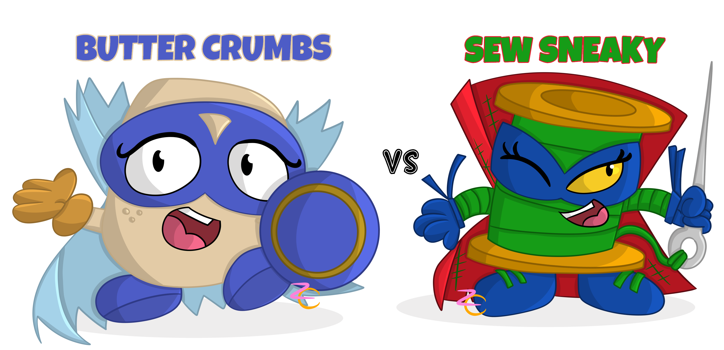 Sew Deviantart SpTs: SuperThing OCs - Butter Crumbs vs Sew Sneaky by ZootyCutie on ...