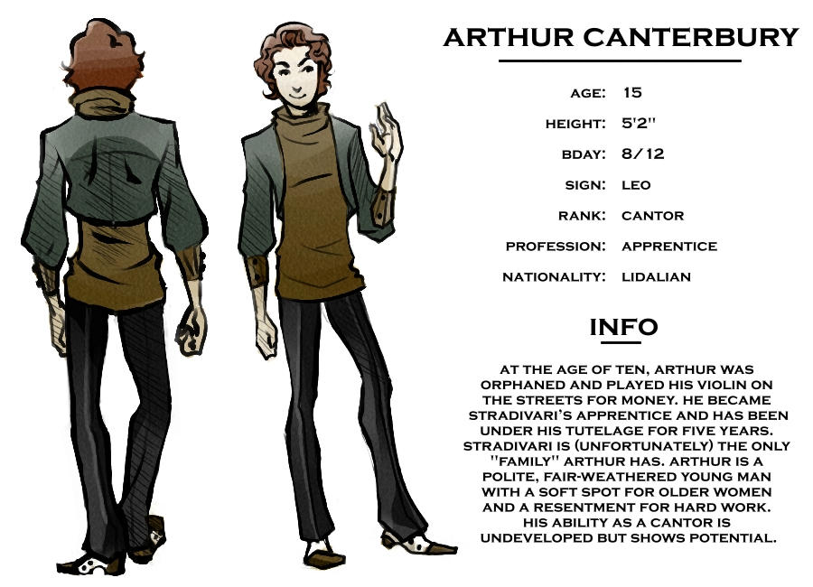 Arthur Character Sheet by GreyFinch on DeviantArt